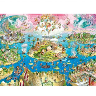 现货包邮 HEYE德国进口成人益智拼图30087奥德赛1500片三角减压