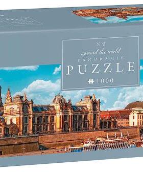新款包邮 Interdruk波兰进口益智拼图环游世界欧洲运河1000片宽幅