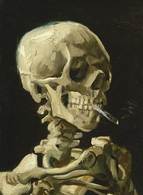 正品法国Bluebird蓝鸟进口益智名画拼图60134吸烟头骨1000片梵高