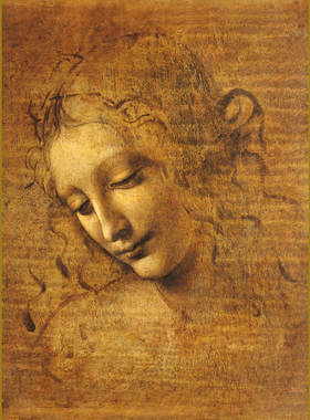 正品现货 意大利Ricordi进口名画拼图16018G少女头像1000片达芬奇