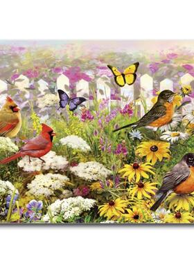 正品现货 奥地利Piatnik进口成人益智拼图玩具5468鸟儿欢歌1000片