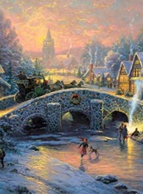 现货施密特Schmidt德国益智拼图58450圣诞之夜1000片女生礼物包邮