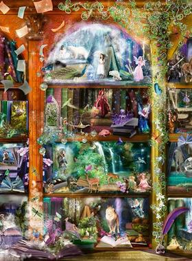 2021年新款 施密特Schmidt德国进口益智拼图58965 童话书屋1000片