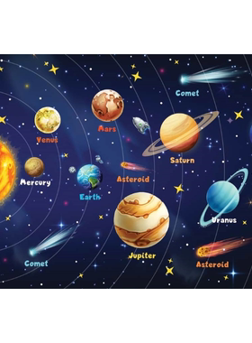 新款包邮 Interdruk波兰进口益智儿童拼图 科普玩具250大片太阳系
