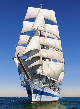 正品包邮 Castorland 巧思波兰进口益智拼图104239扬帆出海1000片