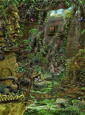 现货包邮睿思Ravensburger德国进口益智拼图19957天使的神殿759片