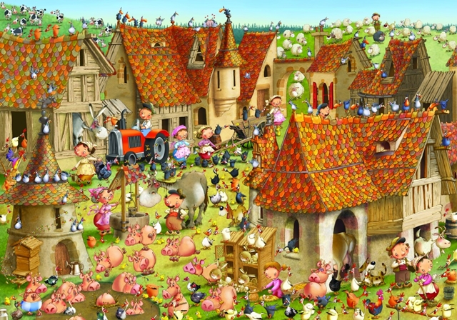 法国进口益智卡通拼图