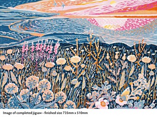 【晨曦】火焰树flame tree 英国进口成人益智名画拼图礼物1000片