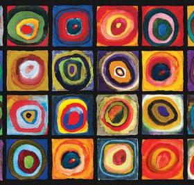 Eurographics加拿大进口益智名画拼图5443色块拼贴1000片康定斯基