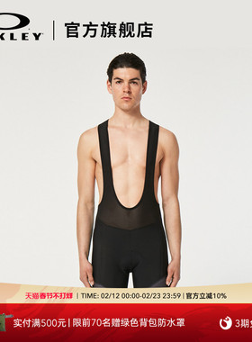 Oakley欧克利夏季潮流男款休闲时尚简约黑色骑行五分裤FOA403843