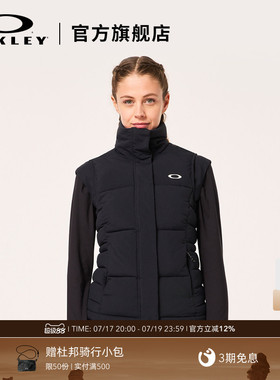 Oakley欧克利秋冬女黑色时尚休闲马甲背心FOA500469