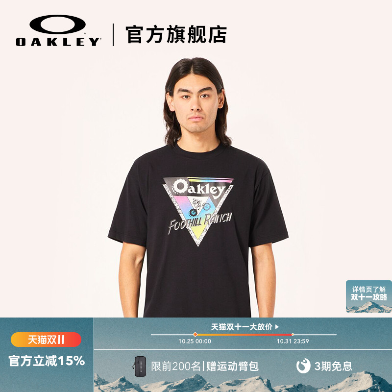 Oakley欧克利圆领休闲T恤