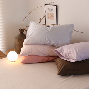 74单人枕套 天丝枕头套48 处理孤品枕套 外贸原单纯棉贡缎枕袋