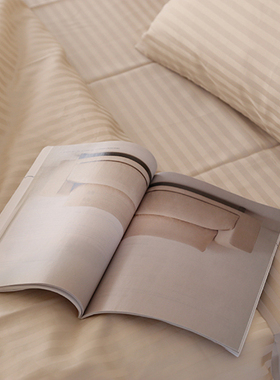 【特价】出口英国~外贸订单100纯棉贡缎80s埃及棉缎条被套200*230