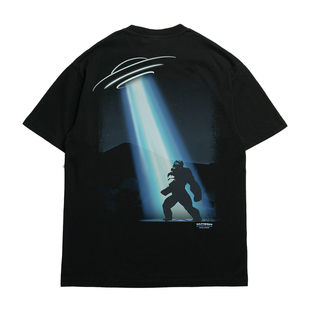 BADMIND UFO感召KingKong宽松休闲街头短袖T恤TEE