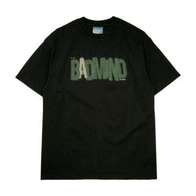 BADMIND 25SS WORLDWIDE LOGO创意圆筒短袖宽松街头T恤TEE