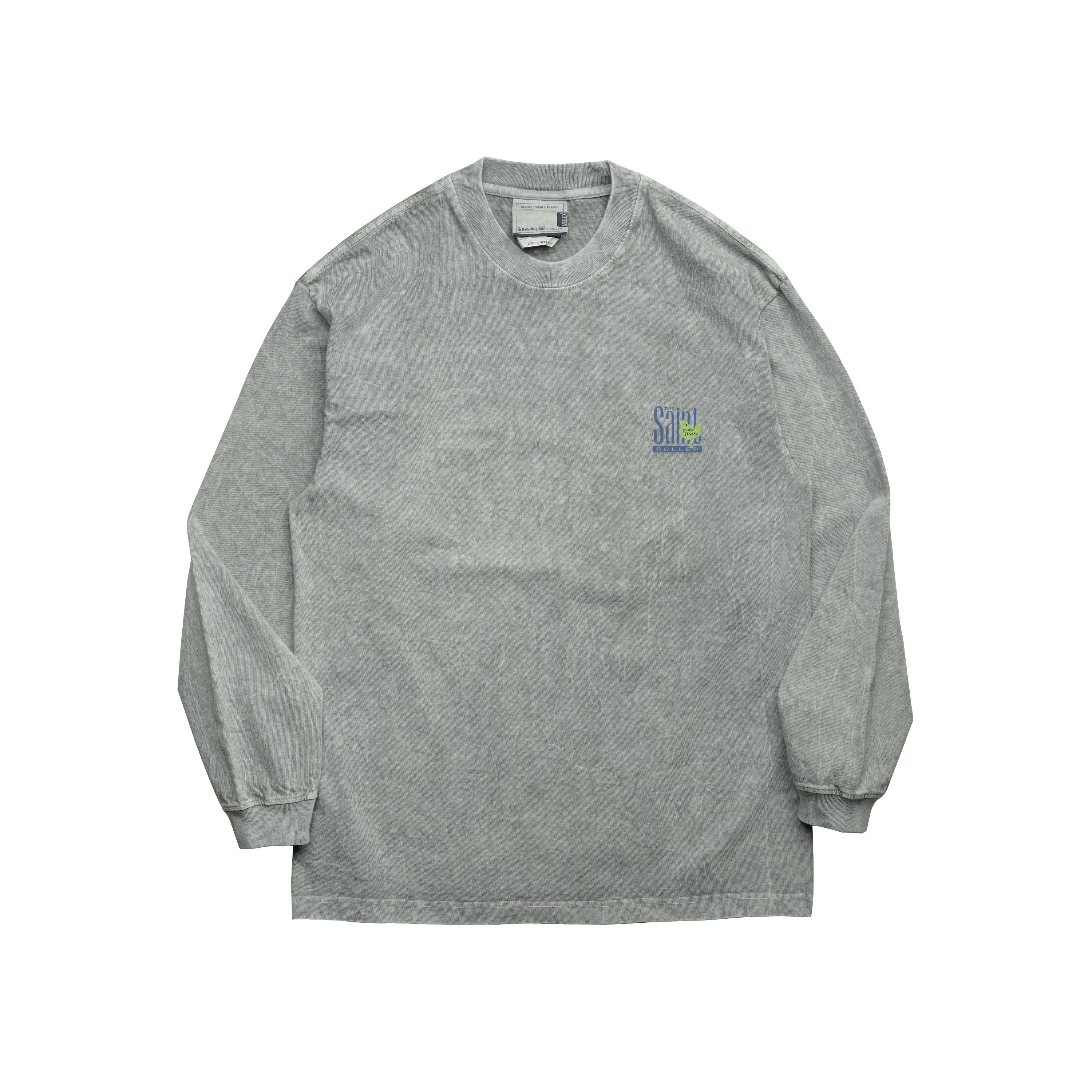 STRL 24FW「PEACE PLEASE」水洗造旧和平鸽宽松街头打底长袖