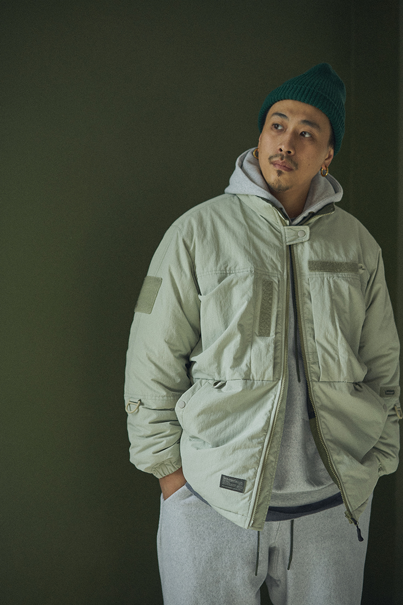 STRL双面穿加厚L-11棉服