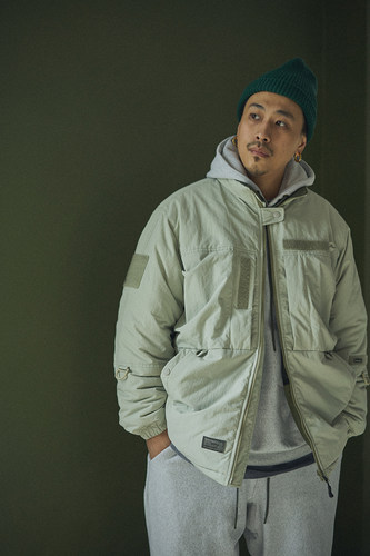 STRL双面穿加厚L-11棉服