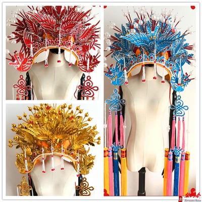 王母娘娘泰山老母妈祖奶奶凤冠五凤冠九凤冠九天玄女头饰凤袍披凤