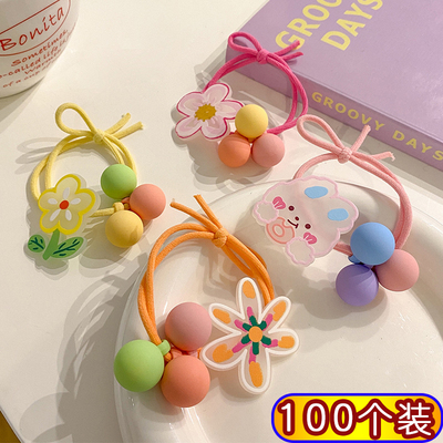 花朵头绳奖励小学生女童实用礼品