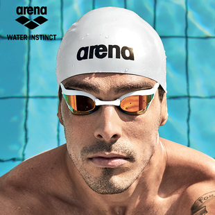 Arena阿瑞娜竞技泳镜 高清防雾防水游泳眼镜男女竞速眼镜蛇游泳镜