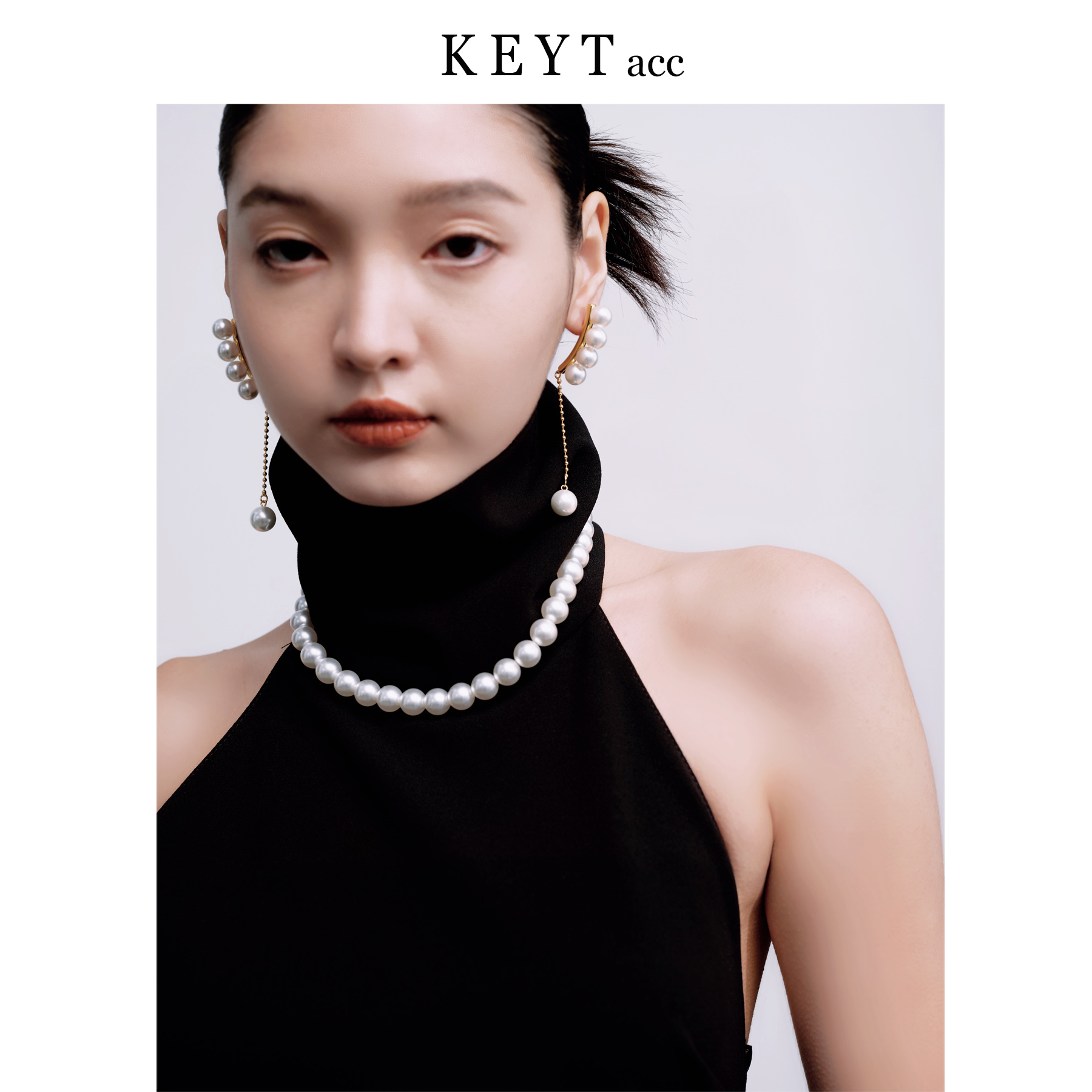 keytacc浮梦珍珠耳环