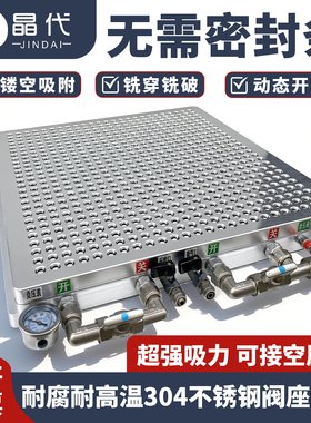真空吸盘cnc多点式无密封条晶代