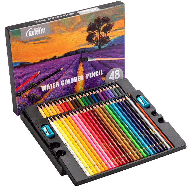 200色obos专业油性水溶款画画笔