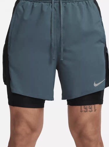 Nike/耐克官方正品Dri-FIT夏季新款透气男子跑步短裤DX0842-309