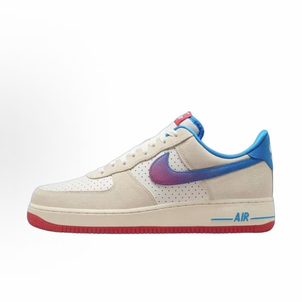 耐克Nike Air Force 1 Low AF1空军一号米白蓝低帮板鞋HQ3618-113
