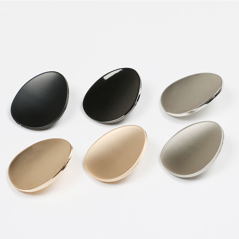 椭圆凹面线缝女士大衣牛仔裙纽扣