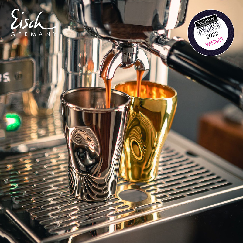 德国进口Eisch意式浓缩咖啡品鉴杯2023新款24K纯金创意轻奢高档