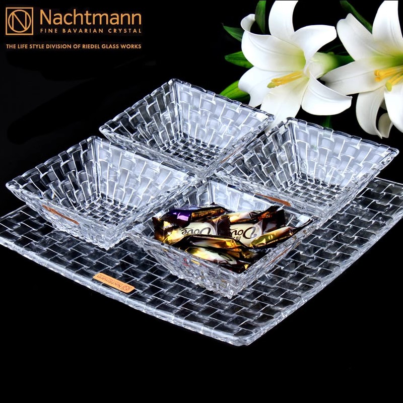 nachtmann欧式水晶玻璃果盘客厅