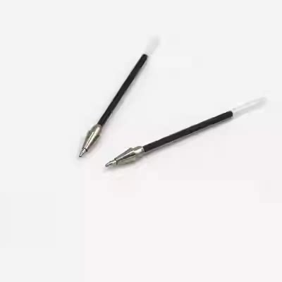 青木凡木雕动物笔专用圆珠笔芯特质金属头百能芯钻石水晶头笔芯