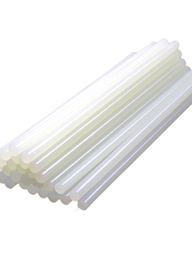 热熔胶棒 7x200mm 高温热熔胶条高粘透明热熔枪胶棒DIY工具 1条