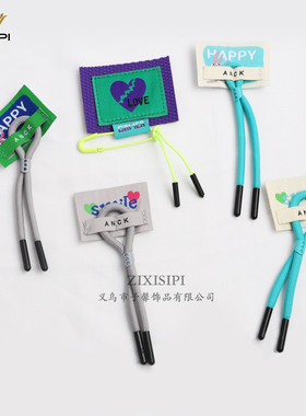潮牌商标ZIXISIPI不织布ins风