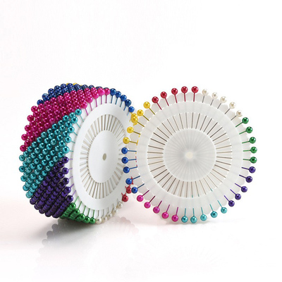 40枚圆盘大头针珠针服装定位