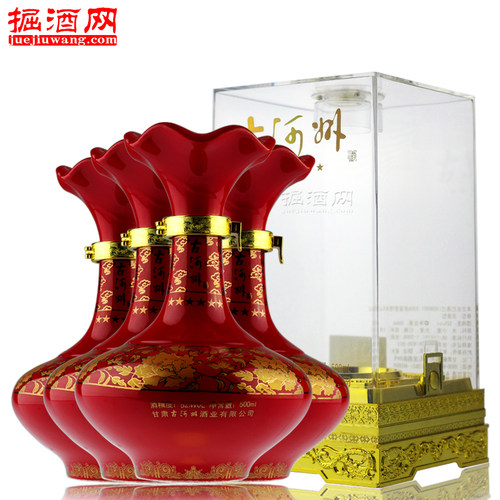 古河州52度整箱礼盒装浓香型白酒
