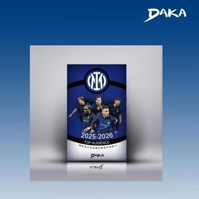 【首发】25-26DAKA 国际米兰 TOP audience系列足球球星卡 收藏卡