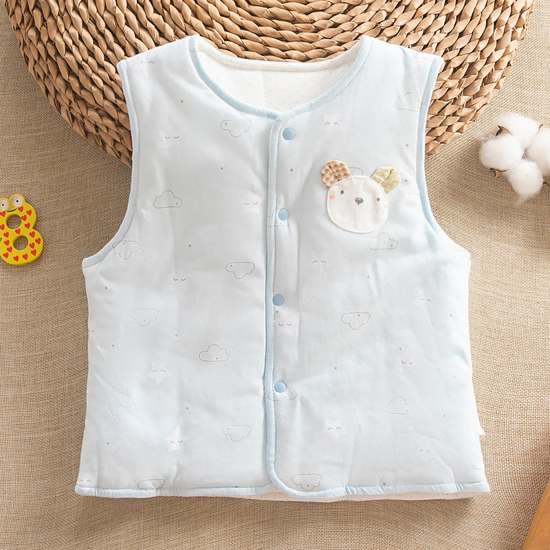 秋冬宝宝加厚夹棉马甲背心衫上衣男女童纯棉加厚保暖无骨坎肩外套,童装/婴儿装/亲子装,马甲,淘宝优惠券,粉丝福利购,淘宝优惠卷