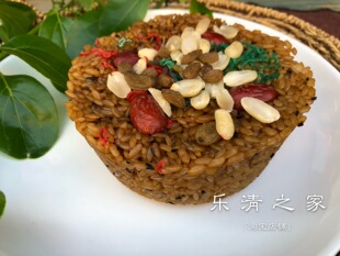 【酒饭】本地传统糯米饭素食米饭温州八宝酒饭1份半成品 乐清柳市