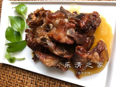 温州腊肉猪肋骨风干酱油500克