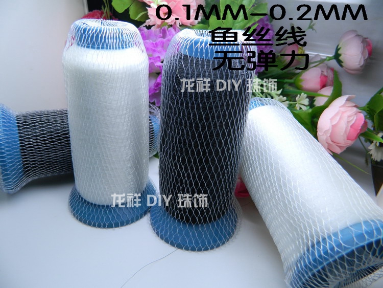 0.1-0.8mm缝纫线透明水晶尼龙