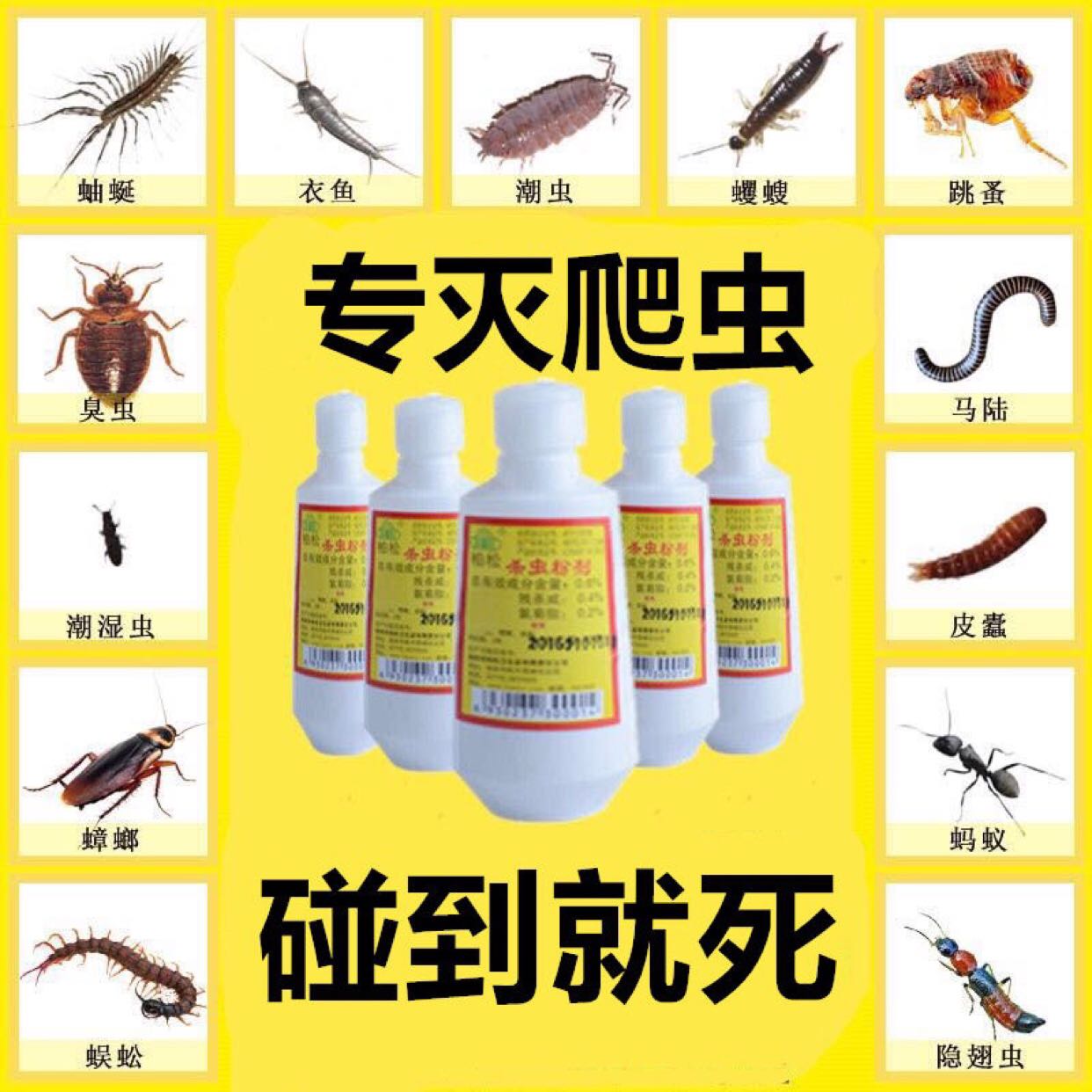 杀虫粉灭蚂蚁蜈蚣跳蚤虱子药蟑螂