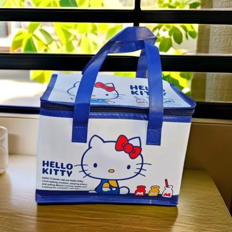 日系手提保温包立体饭盒袋