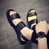 拖鞋 外穿时尚 个性 凉拖男士 夏季 网红凉鞋 潮流2025新款 百搭运动软底