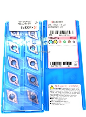 京瓷刀片DCET11T3003FR-USF PR930 DCET11T301FR-USF PR930