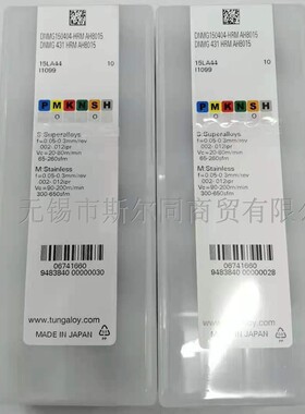 日本东芝数控刀具硬质合金刀片DNMG150404-HRM AH8015 全系列可订