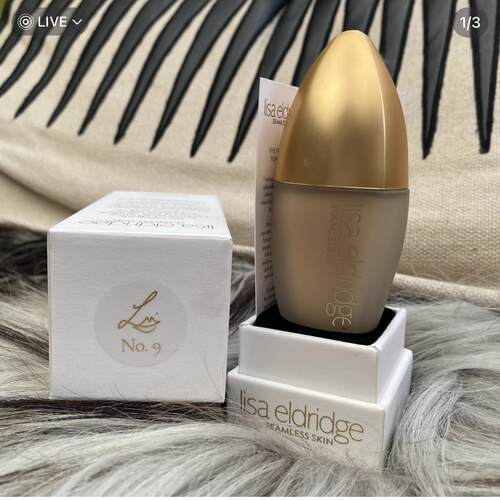 Lisa eldridge  seamless skin柔焦轻盈持久粉底液5号9.5号